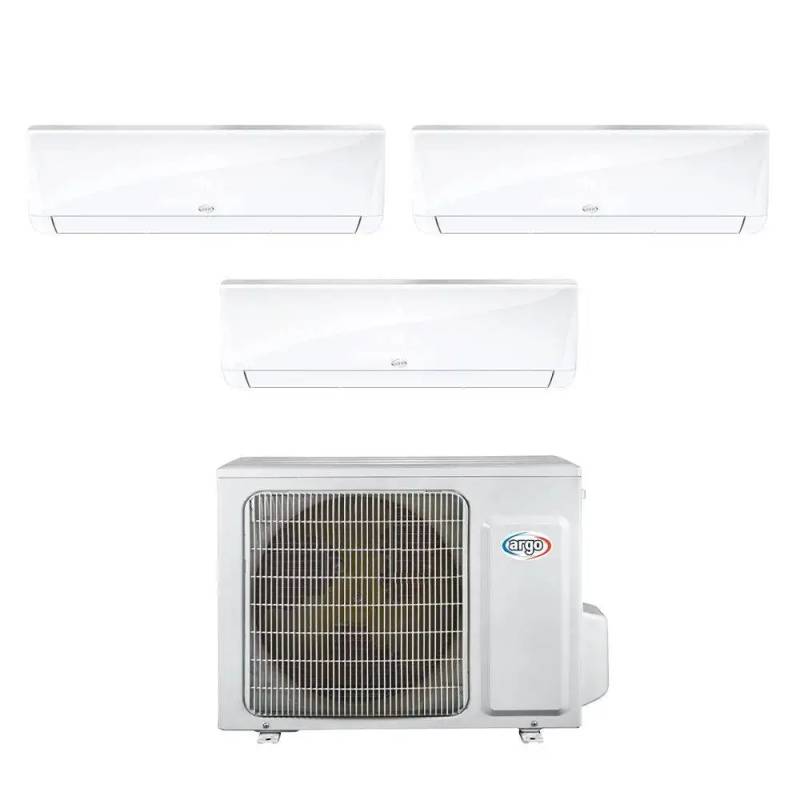 Argo Climatizzatore Ecolight Trial Split Da 9000+9000+9000 Btu Inverter Con R32 In A++