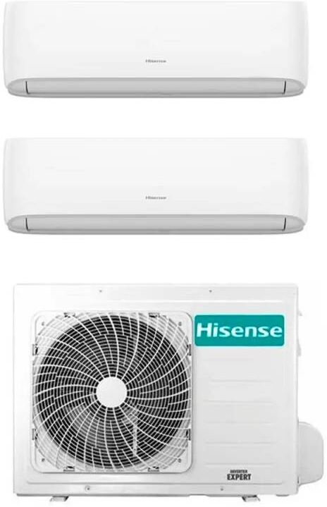 Hisense Climatizzatore Inverter Hi Comfort Wi-Fi Dual Split 9000+9000 Btu 2amw52u4rxc R-32 A++