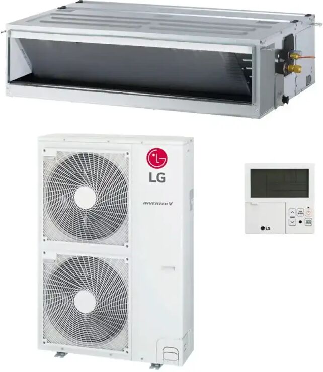 LG Climatizzatore Canalizzato Um48f Inverter Alta Prevalenza Da 48000 Btu In R32 Trifase Wi-Fi Ready