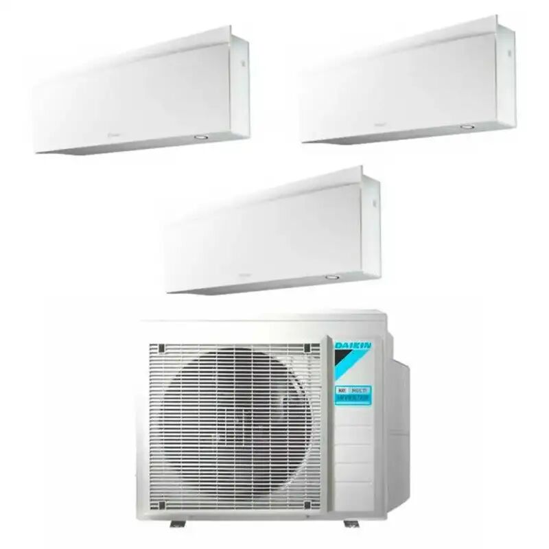 Daikin Climatizzatore Trial Split Inverter Serie Emura White Iii 9+9+12 9000+9000+12000 Btu A+++ Wifi R32 3mxm68a