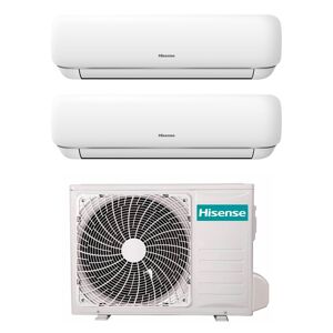 Hisense Climatizzatore Inverter  Mini Apple Pro Wi-Fi Dual Split 9000+12000 Btu 2amw52u4rxc R-32 A++