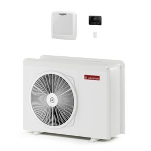Ariston Pompa Di Calore 5 Kw Monoblocco Aria-Acqua Inverter Nimbus Pocket M Net 50 R-32 Monofase 3301871 Classe A+++ Wifi