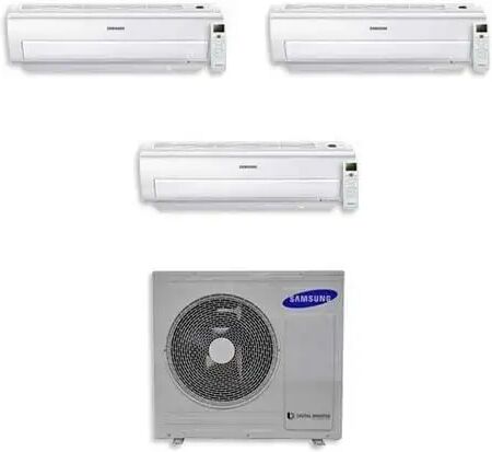 Samsung Condizionatore Ar5500m Trial Split Inverter 9000+9000+12000 9+9+12 Btu Wi-Fi A++ Aj068fcj3eh/eu