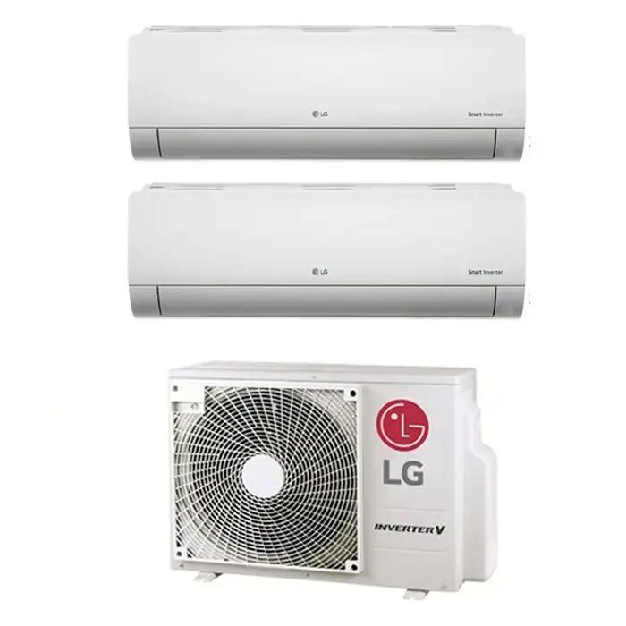 LG Condizionatore Dual Split Inverter 9+12 9000+12000 Btu Libero R32 Mu2r15 A+++