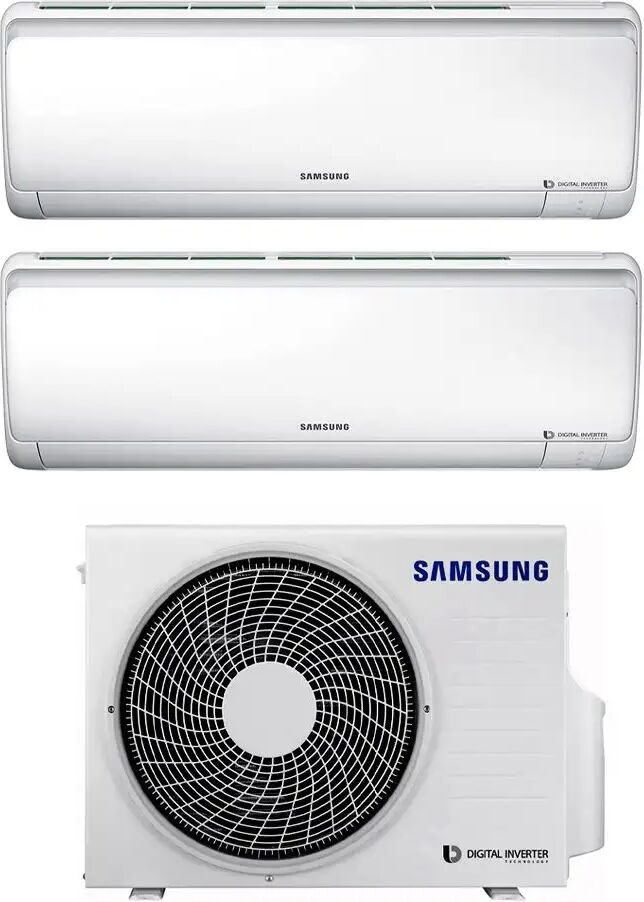 Samsung Climatizzatore Dual Split Con Inverter 9000+9000 Btu Maldives Aj040ncj2eg In R32 A+++