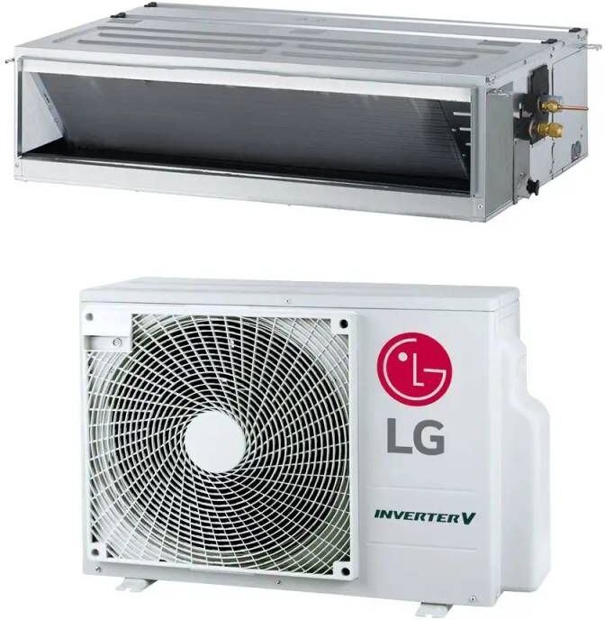 LG Climatizzatore Canalizzabile Econo Inverter 24000 Btu Cm24f.N10 In R32