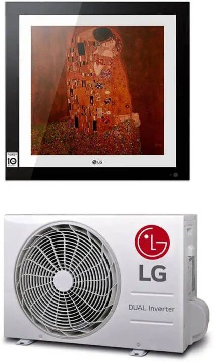 LG Climatizzatore Artcool Gallery Monosplit 9000 Btu Inverter Wifi In Gas R32 A09ft.Nsf