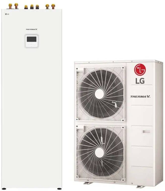 LG Pompa Di Calore Therma V Con Accumulo Acs Integrato Da 14 Kw