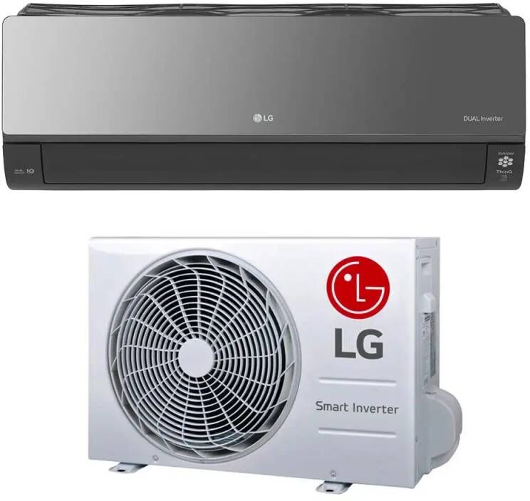 LG Climatizzatore Artcool Uv Nano 9000 Btu Inverter Con Wifi In R32 In A++ Ac09bk.Nsj