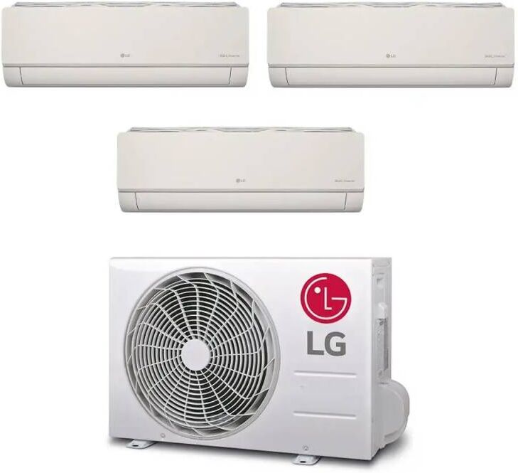 LG Climatizzatore Artcool Color Wifi Trial Split 9000+9000+12000 Btu Inverter In R32 Mu3r19 A+++