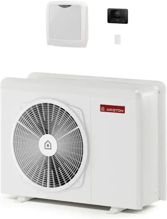 Ariston Pompa Di Calore 5 Kw Monoblocco Aria-Acqua Inverter Nimbus Pocket M Net 50 R-32 Monofase 3301871 Classe A+++ Wifi