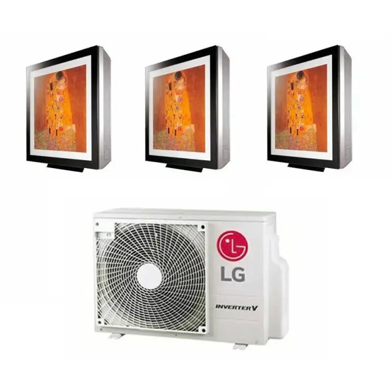 LG Condizionatore Trial Split Art Cool Gallery 9+9+9 9000+9000+9000 Btu Inverter Mu3r19 R32 A+++ Wifi Ready