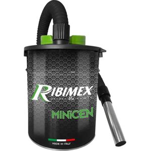 Ribimex Aspiracenere Minicen Soffiatore Per Stufa A Pellet E Caminetto Da 800 Watt 10 Litri