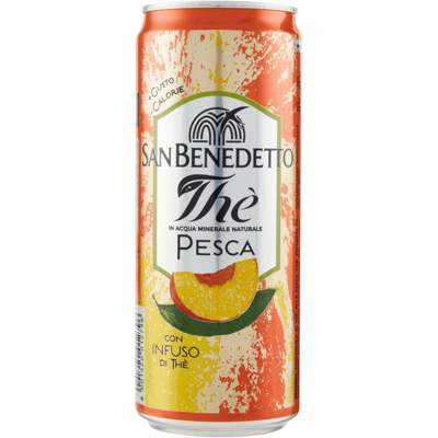 Thè San Benedetto Pesca Lattina 33cl Thè San Benedetto Pesca Lattina 33cl