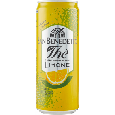Thè San Benedetto Limone Lattina 33cl Thè San Benedetto Limone Lattina 33cl