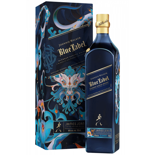 john walker & sons johnnie walker blue label year of the dragon 2024 limited edition 70cl (astucciato)