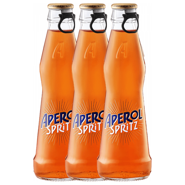 campari aperol spritz da 3 bottiglie x 20cl