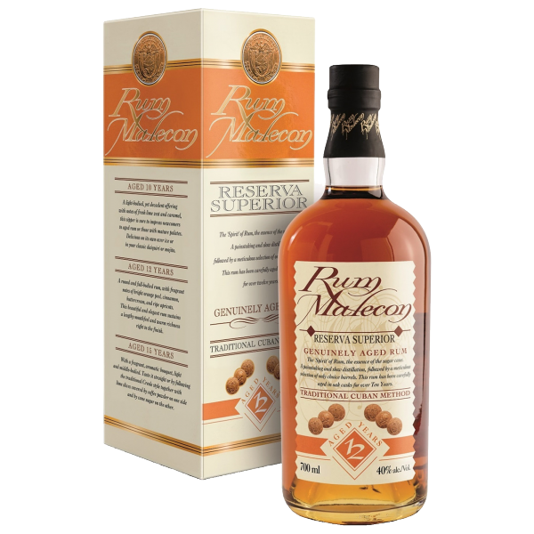 rum malecon reserva superior 12 anni 70cl (astucciato)