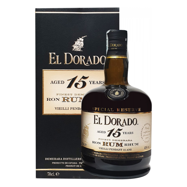 demerara rum 15 anni special reserve el dorado 70cl (astucciato)