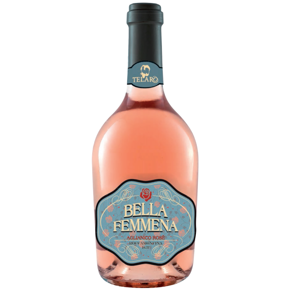 aglianico bella femmena rosé 2023 telaro