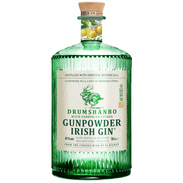 the shed distillery gunpowder irish gin sardinian citrus 70cl