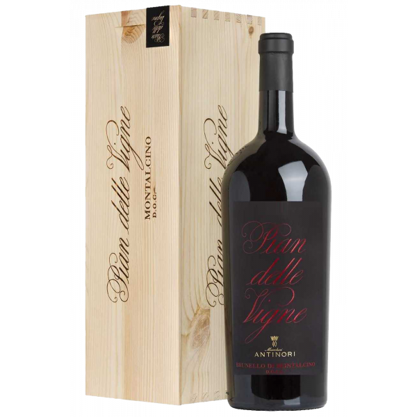 brunello di montalcino docg pian delle vigne 2014 antinori (doppio magnum cassetta in legno)