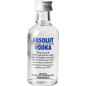Mignon Vodka Absolut 5cl Mignon Vodka Absolut 5cl