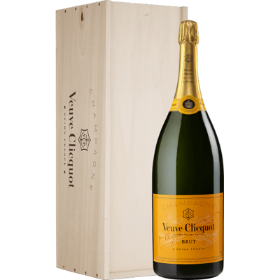 Mathusalem Champagne Veuve Clicquot Brut Yellow Label (Cassetta in Legno) Mathusalem Champagne Veuve Clicquot Brut Yellow Label (Cassetta in Legno)
