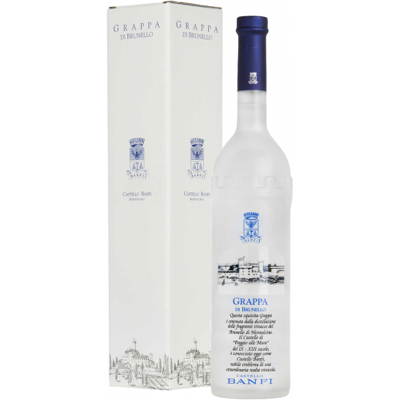 Grappa Di Brunello Banfi 70cl (Astucciato) Grappa Di Brunello Banfi 70cl (Astucciato)
