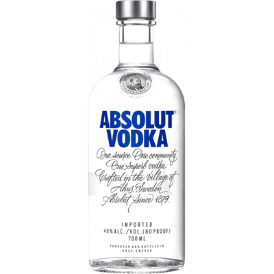Vodka Absolut Clear 70cl Vodka Absolut Clear 70cl