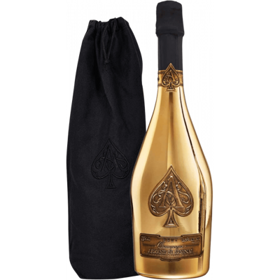 Magnum Champagne Armand De Brignac Gold Brut (Velvet Bag) Magnum Champagne Armand De Brignac Gold Brut (Velvet Bag)