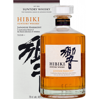 Hibiki Suntory Whisky Japanese Harmony 70cl (Astucciato) Hibiki Suntory Whisky Japanese Harmony 70cl (Astucciato)