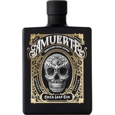 Amuerte Black Gin - Foglie di Coca, Frutti Esotici & Oro Amuerte Black Gin - Foglie di Coca, Frutti Esotici & Oro