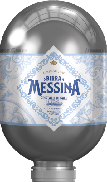 Heineken Fusto Birra Messina Cristalli Di Sale Blade 8 Litri