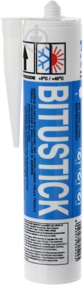 bitustick   mastice bituminoso sigillante   cartuccia da 280 ml   tegola canadese