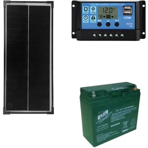 IoRisparmioEnergia Selection Kit fotovoltaico ad isola 20Wp per luoghi isolati   STARTER+20