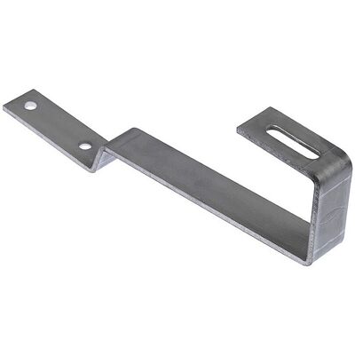 Saros srl Gancio fisso INOX per copertura in tegole base stretta 2 fori Saros Saros srl Gancio fisso INOX per copertura in tegole base stretta 2 fori Saros