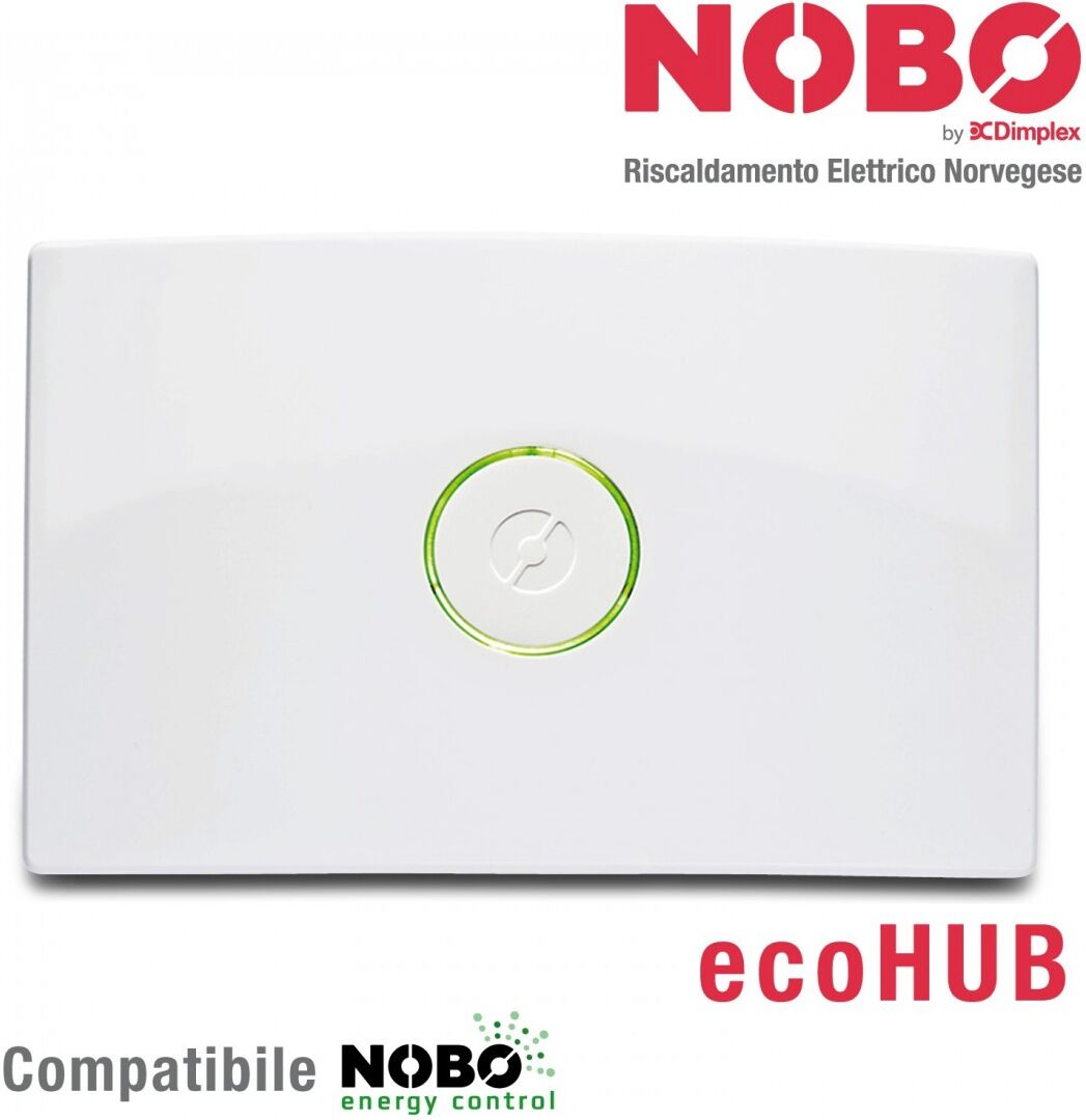 NOBO ecoHUB per controllo via APP radiatori elettrici Norvegesi NOBO NOBO ecoHUB per controllo via APP radiatori elettrici Norvegesi NOBO