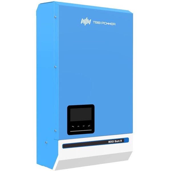 inverter ibrido 6 kw 48v con trasformatore 2xmppt 250v (8,8 kw pv) wifi e parallelo   rsii6000-48   tbb power