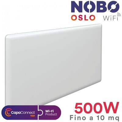 Radiatore elettrico norvegese NOBO OSLO WiFi 500W per ambienti fino a 10 m² Radiatore elettrico norvegese NOBO OSLO WiFi 500W per ambienti fino a 10 m²