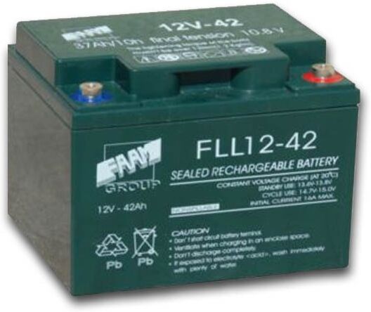 Faam Batteria AGM piombo 42Ah 12V ermetica piastra piana   1000 cicli   FAAM Faam Batteria AGM piombo 42Ah 12V ermetica piastra piana   1000 cicli   FAAM