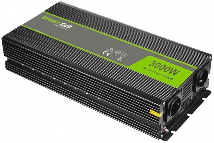 Green Cell Inverter onda modificata 3000W 12V Stand alone   Green Cell Green Cell Inverter onda modificata 3000W 12V Stand alone   Green Cell
