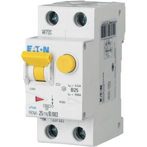 Interruttore combinato differenziale magnetotermico 25A + 300mA 230V AC 1P+N  curva C   Eaton