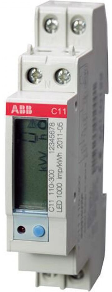 Contatore di energia monofase 40A 1DIN   ABB-C11