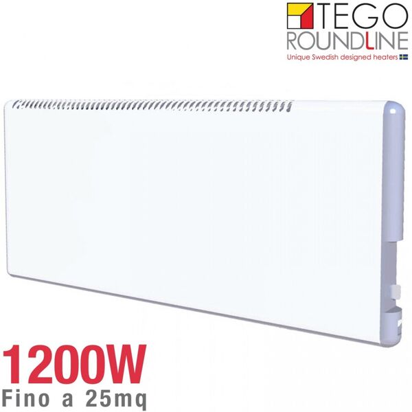 tego ricondizionato radiatore svedese 1200w basso consumo   h. 40cm   fino 25 m²   t111