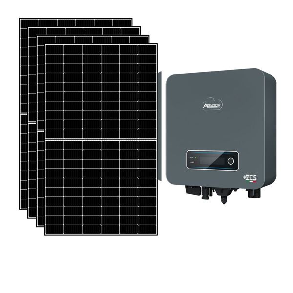 iorisparmioenergia selection kit micro-fotovoltaico con inverter 1,6 kw conforme cei0-21   kit1.6kwcei