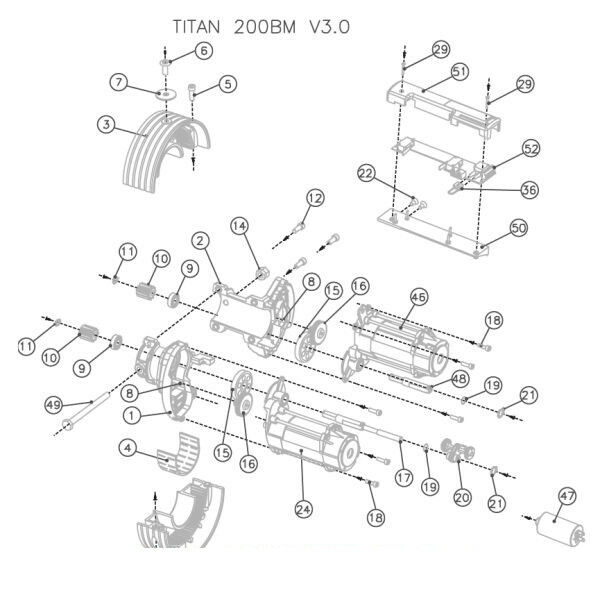 Titan Anello Elastico 12 Per Titan 200bm V3.0 Acm 40710012 Automazione Automatismi