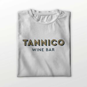 Merchandising T Shirt Bianca Tannico Winebar Da Uomo