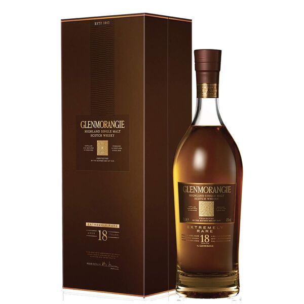 highland single malt scotch whisky 18 years old extremely rare   glenmorangie  0.7l