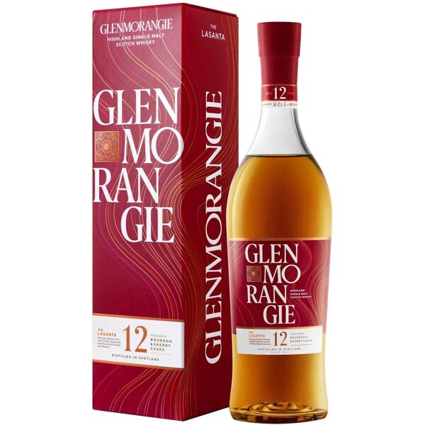 highland single malt scotch whisky 12 years old sherry cask finish lasanta   glenmorangie  0.7l